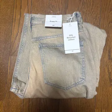 h&m 배기 데님 배기 핏 w30l30