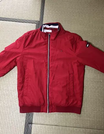 TOMMY JEANS 레드 자켓 XL