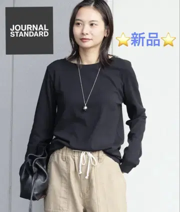 새상품 JOURNAL STANDARD 베어 골지 컴팩트 풀오버