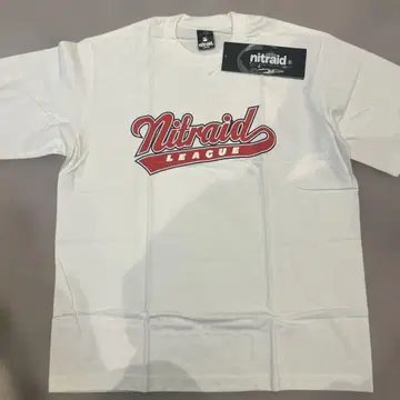 nitraid T셔츠 L 사이즈 화이트