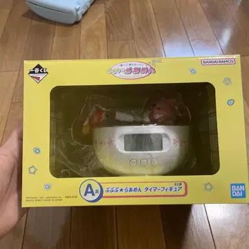 커비 제일복권 푸푸푸 라멘 타이머 피규어