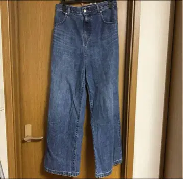 RIM.ARK 데님 Middle straight blue denim