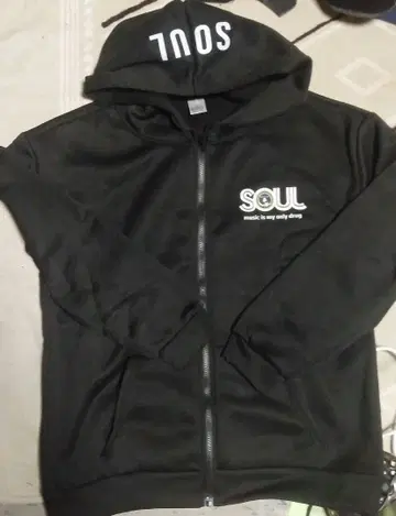SOUL 집업 후드티 L