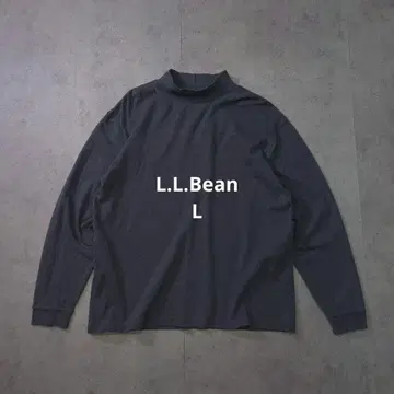 L.L.Bean 모크넥 롱티 L 그레이