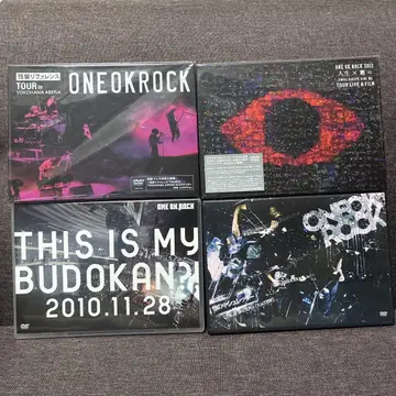 ONE OK ROCK 원오크 DVD 묶음 판매 덤 포함