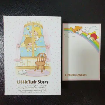 산리오 리틀트윈스타 키키라라 북 형태 케이스 엽서