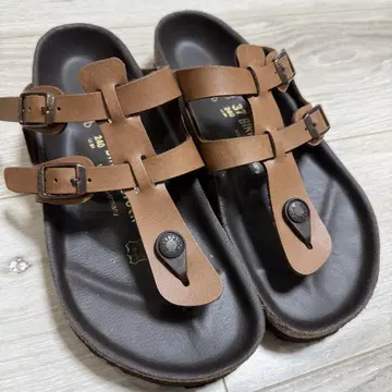 BIRKENSTOCK 브라운 샌들 37 사이즈