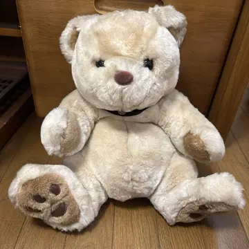 베이지색 곰 봉제 인형 약 40cm