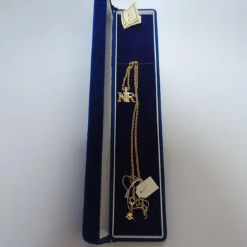 NINA RICCI NR 로고 목걸이