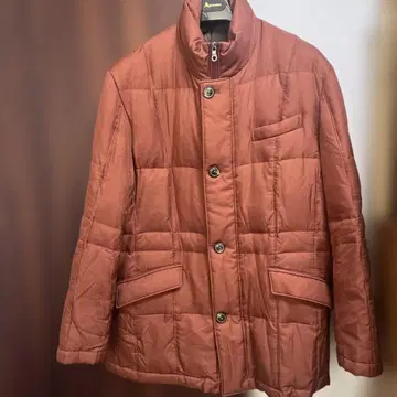 브라운 패딩 자켓 L