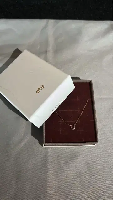 ete 골드 목걸이