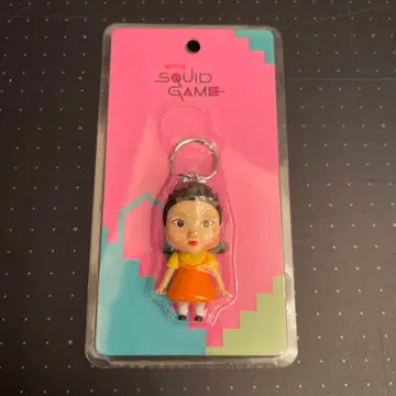 오징어 게임 한국 한정판 CU 콜라보 키링