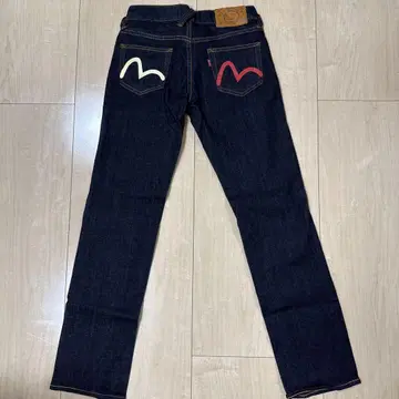 EVISU 다크 블루 데님 27