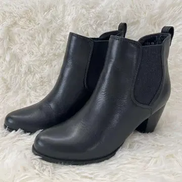 피티 숏부츠 23EE 사이드 고어 미끄럼 방지 밑창 블랙