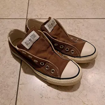 CONVERSE ALL STAR 브라운 스니커즈 US5