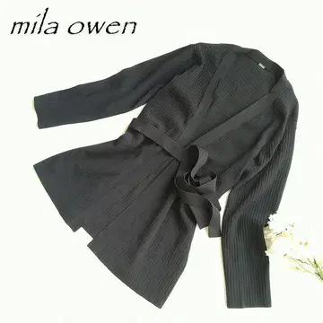 새상품급 mila owen 미라 오웬 버튼리스 가디건 0444