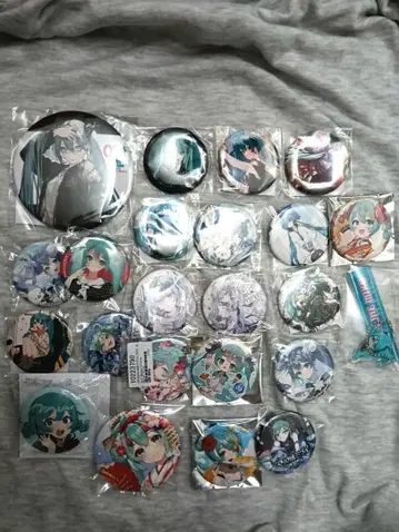 하츠네 미쿠 캔뱃지 모음 매지컬 미라이 츄라미쿠 아우린