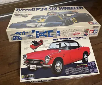 도유샤 혼다 스포츠800M & Tyrrell 프라모델 2개 세트