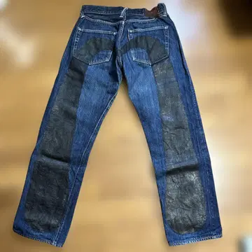 에비수 EVISU 데님 청바지 빅 카모메
