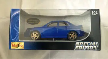 마지막 1개 제조 중지 Maisto 1/24 스바루 임프레자 WRX 블루