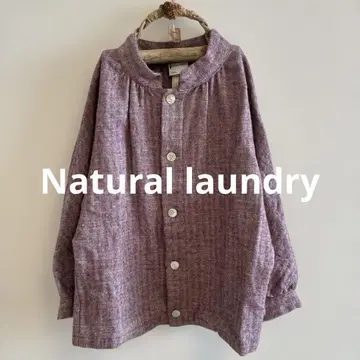 내추럴 랜드리 울 혼방 셔츠 자켓