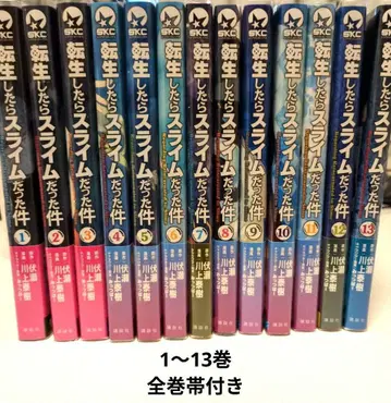 전생했더니 슬라임이었던 건에 대하여 1~13권