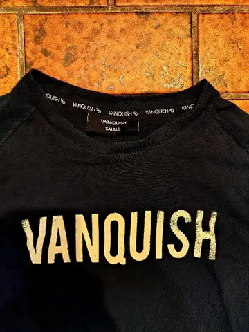 VANQUISH 네이비 긴팔 T셔츠 S