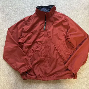 90s L.L.Bean 와인 레드 나일론 자켓 M
