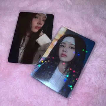 NewJeans 민지 프리미엄 2주년 트레이딩 카드 세트