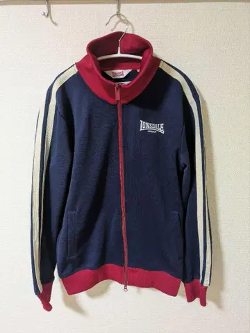 LONSDALE 네이비/레드 저지 M 사이즈