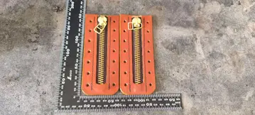 7홀용 지퍼 유닛 브라운