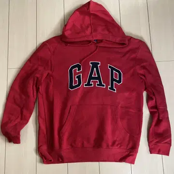 GAP 레드 후드티 M 사이즈