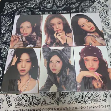 미개봉 새상품 BABYMONSTER WE GO UP 6ver. SET