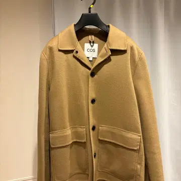 COS 베이지 울 자켓