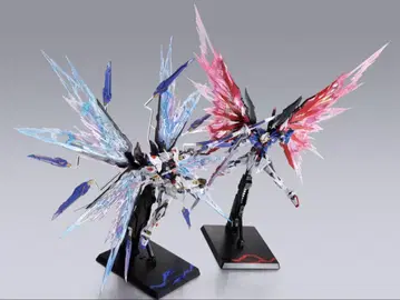 메탈빌드 스트라이크 프리덤 건담 데스티니 건담 & 빛의 날개 x 2