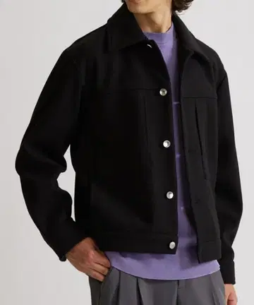 [새상품급] UNITED TOKYO 니들펀치 저지 트랙 자켓 3