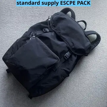 스탠다드서플라이 백팩 블랙