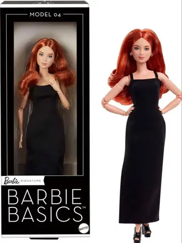510257 새상품 바비(Barbie) 베이직 레드 브라운