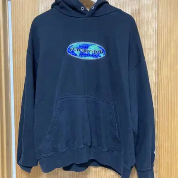 Paragraph P08 블랙 후드티