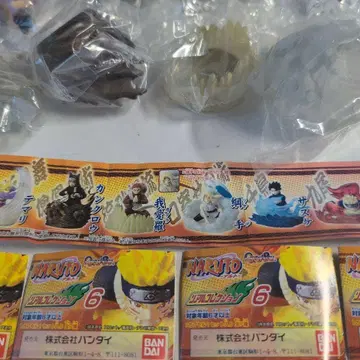 NARUTO 리얼 프렉션 6 가샤폰 2005년 출시 세트
