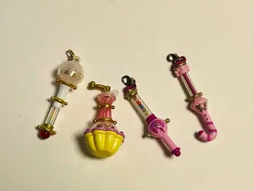 오쟈마녀 도레미 변신 캡슐 토이 4개 세트 헤이세이