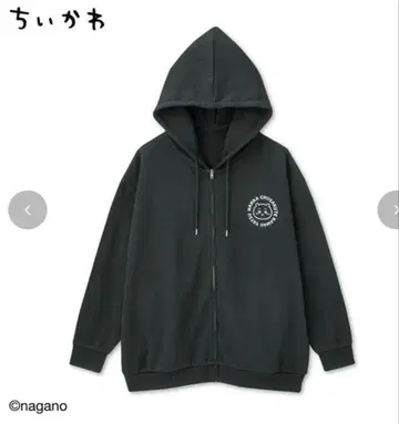 치이카와 후드티 지퍼 후드티 S 사이즈