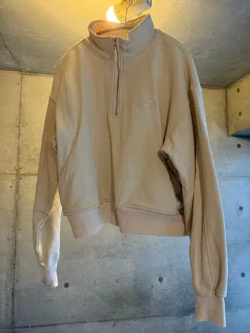 [ 새상품급 ] [ NKNIT ] half zip sweatshirt