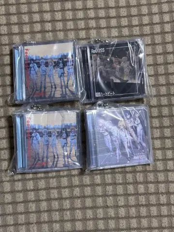 [ ReGLOSS-리글로스 ] 가샤폰 미니 CD 컬렉션 4개 세트