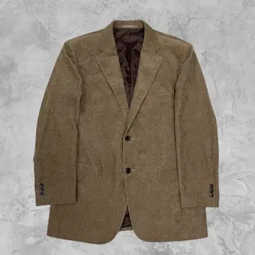 빈티지 테일러드 자켓 헤링본 브라운 고급 캐주얼