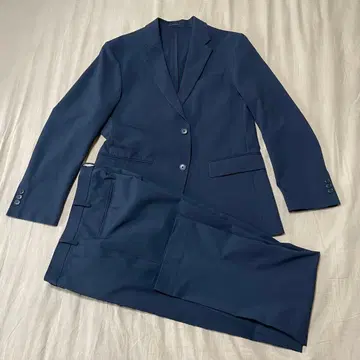 컨디션 최상 UNIQLO 유니클로 감동 수트 셋업 블랙 M