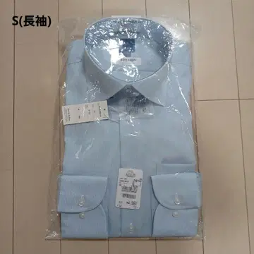 [ 즉시 구매 ] 준코 시마다 와이셔츠 면 S 긴팔 파랑 블루