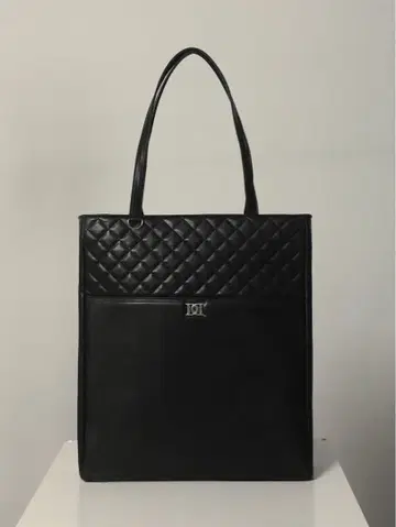 Darich DD 퀼팅 멀티 토트백 BLK