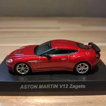 교쇼 AstonMartin V12 Zagato 1/64 미니카 레드