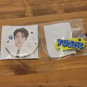 NCTNEWTEAM 유우시 캔뱃지 러버배지